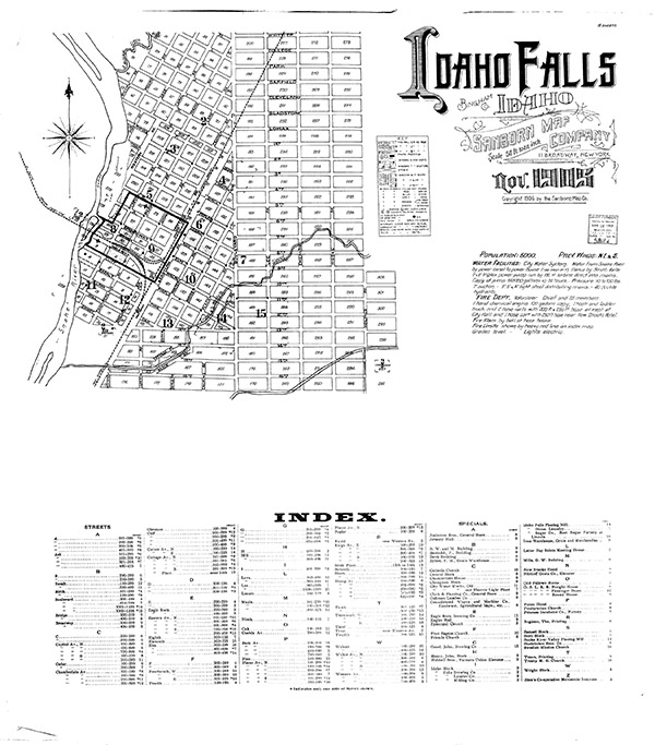 1905 Map